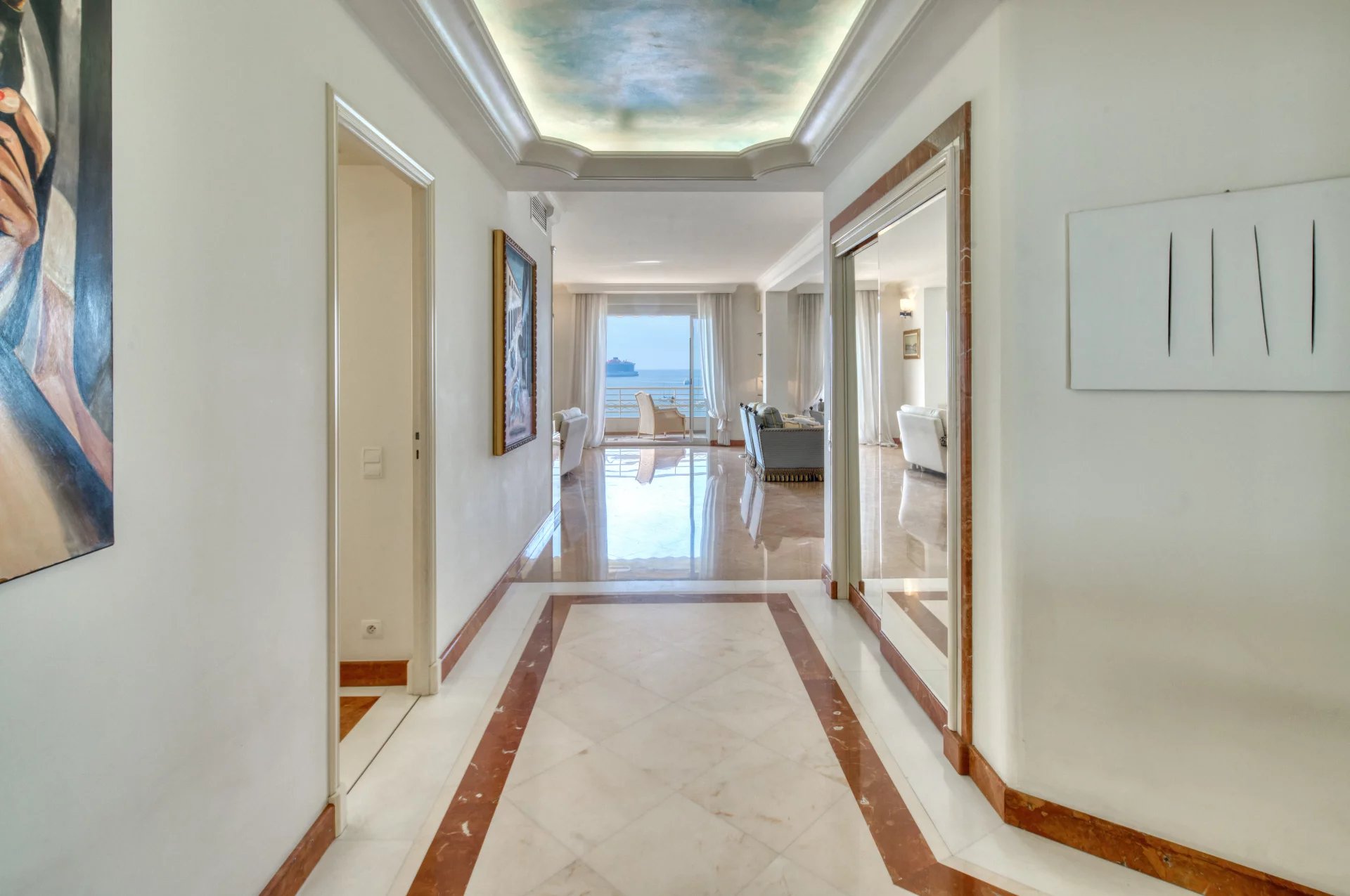 CANNES CROISETTE – APPARTEMENT DE PRESTIGE 270 M² AVEC TERRASSE ET VUE MER PANORAMIQUE