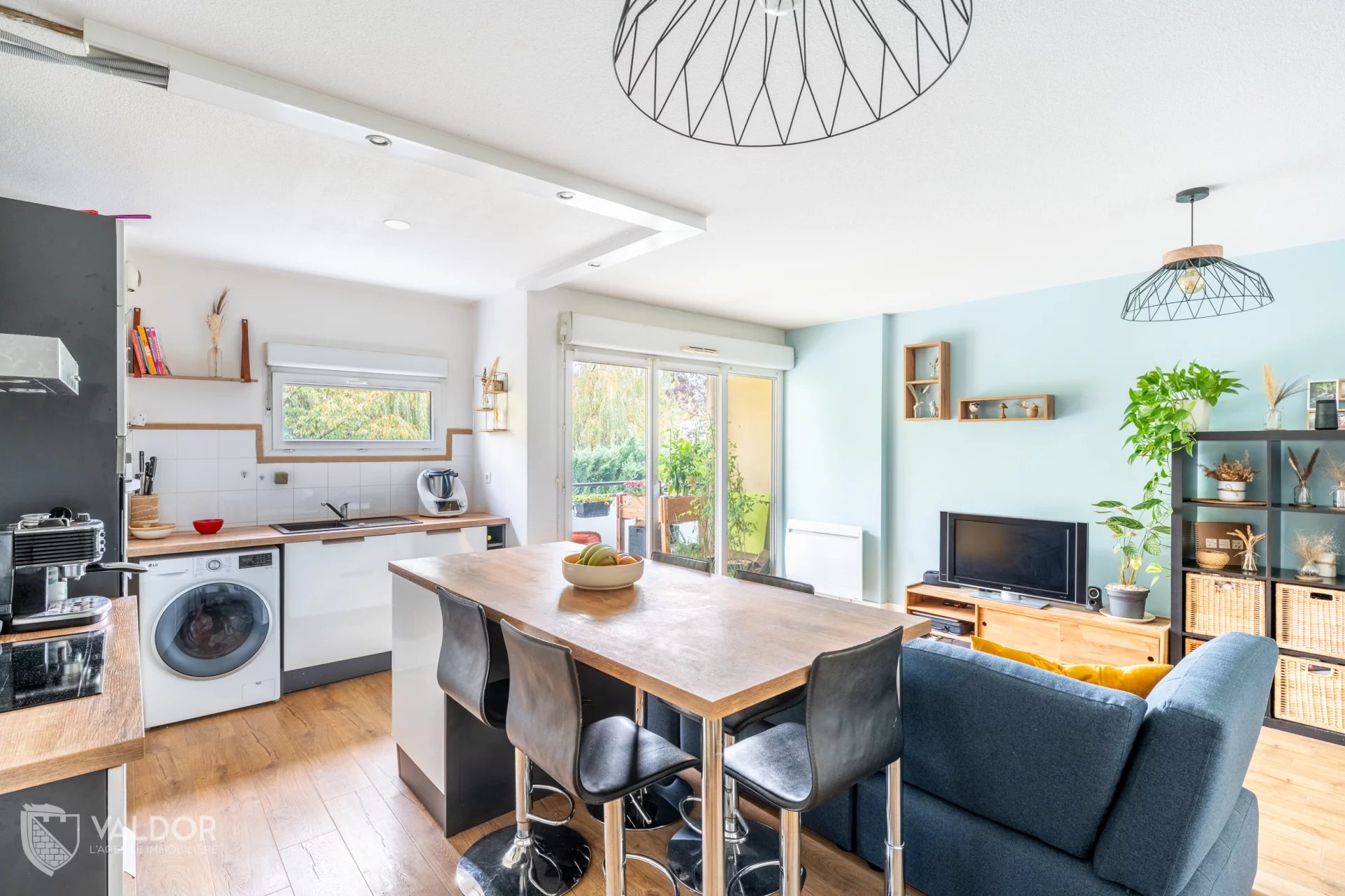 Appartement 3 pièces de 60 m² avec garage