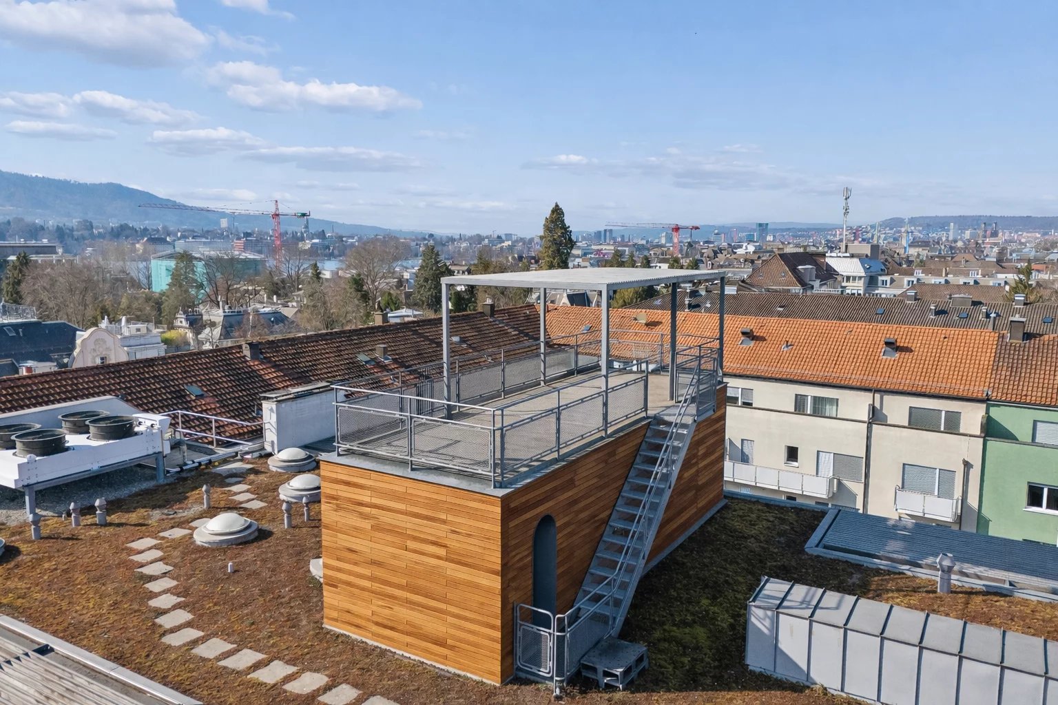 Penthouse of the highest class - rare attic in Zurich Seefeld