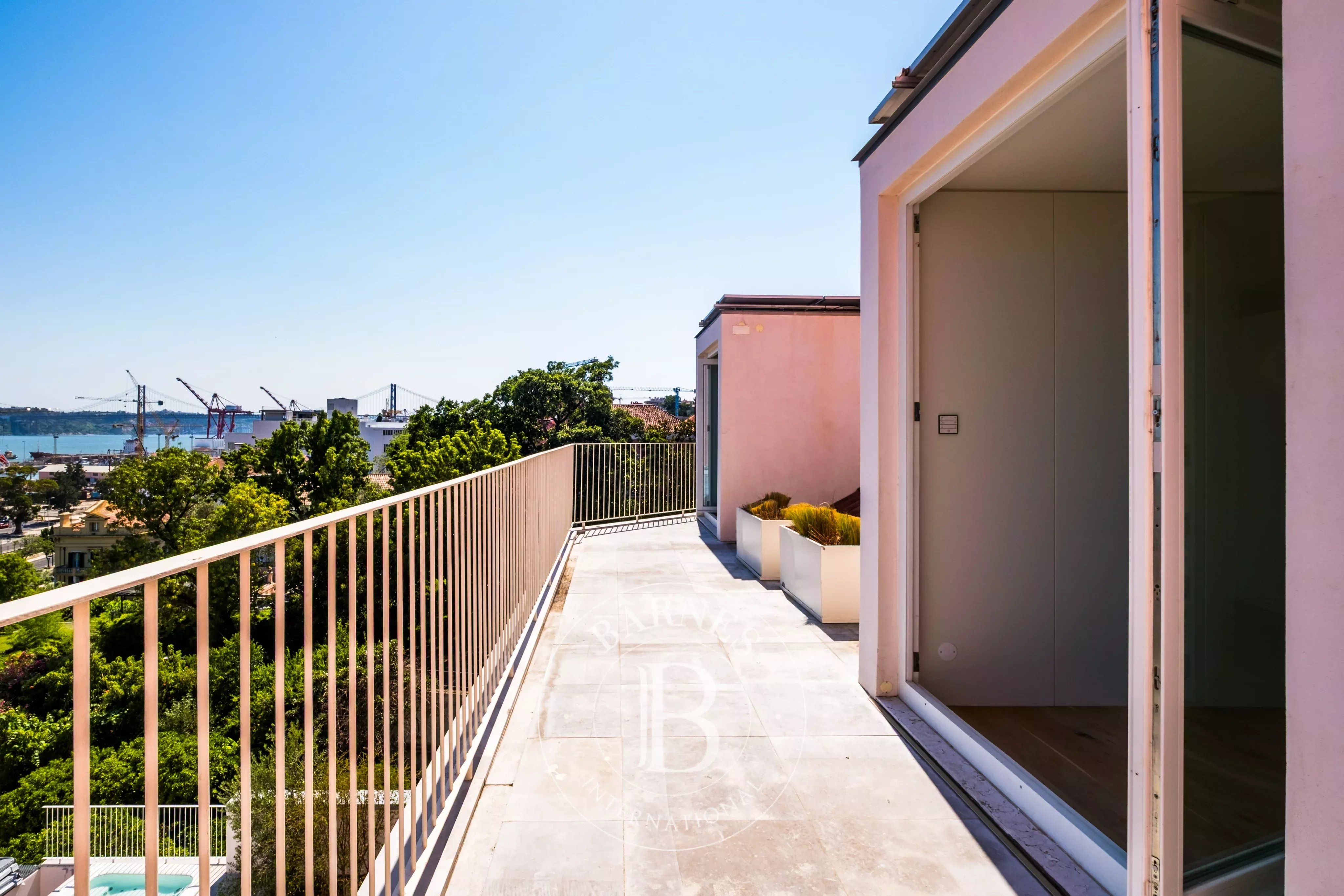 Terrace and view