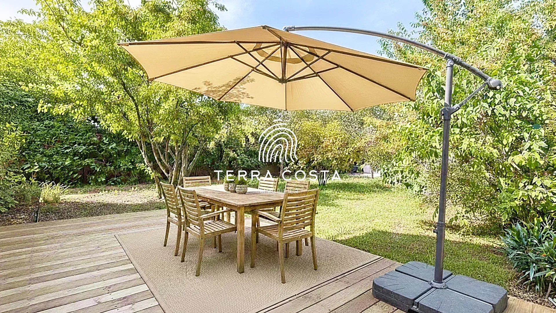 Appartement T4 avec jardin - Castets centre