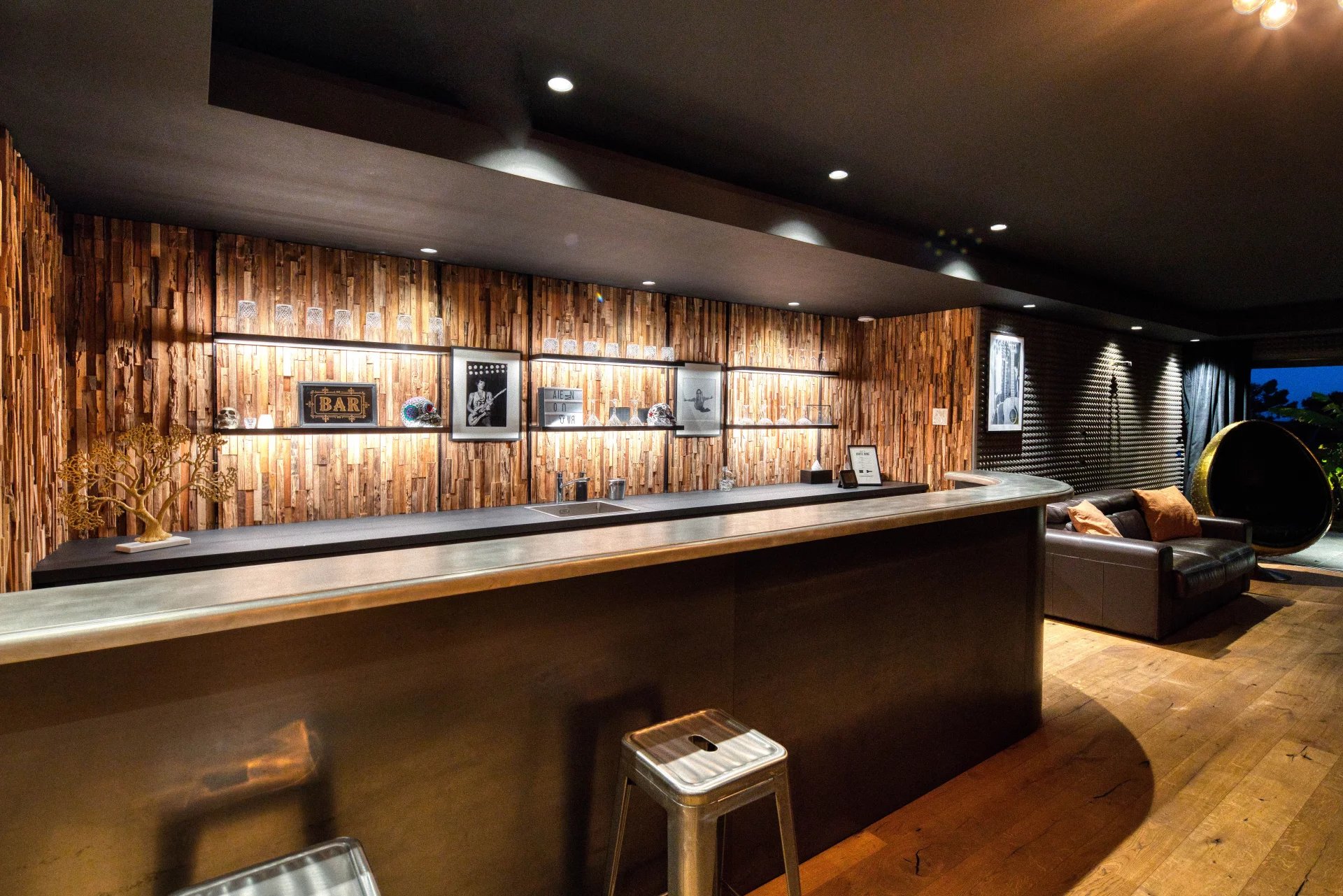 Eze - Villa contemporaine d'exception - vue mer panoramique