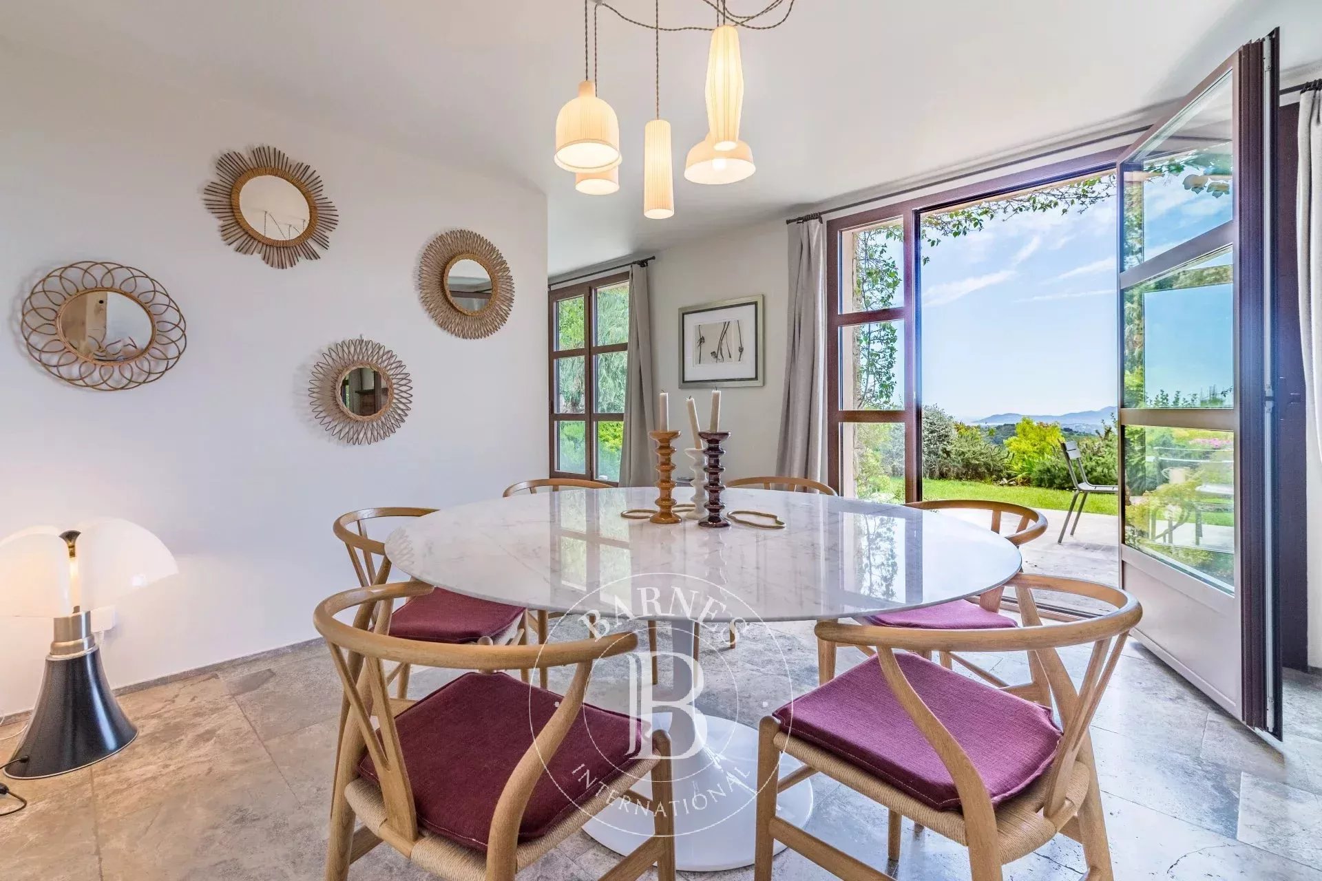 Chateauneuf-Grasse, contemporary Mas with sea view, 5 bedrooms - picture 18