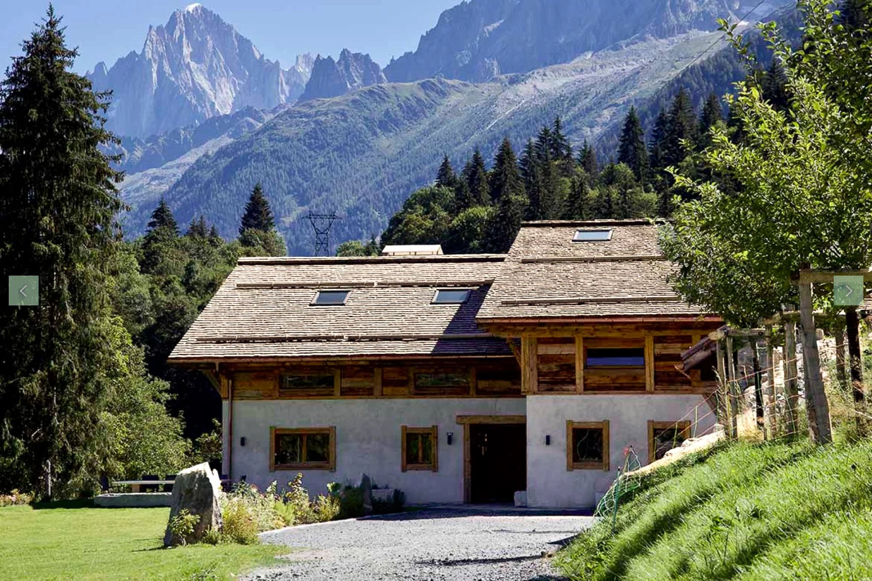 Photo of LES HOUCHES - A beautifully finished, traditional farmhouse perched on the Les Houches hillside