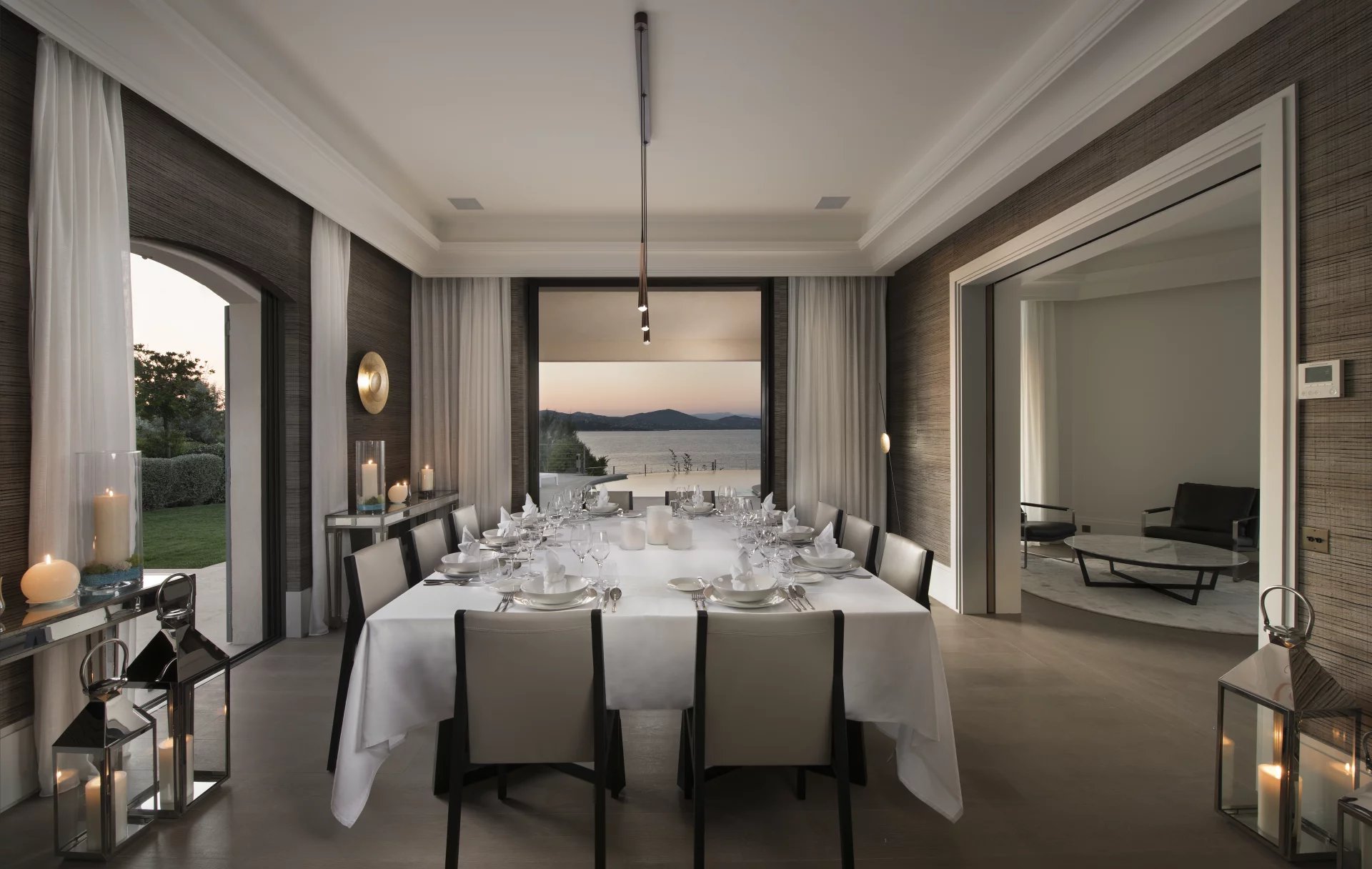 Waterfront villa with direct sea access in Saint-Tropez