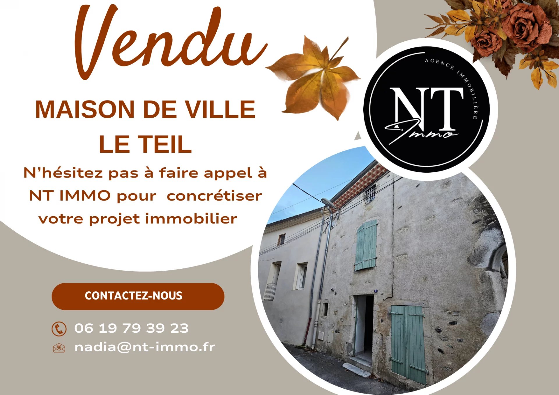 Vente Maison Le Teil