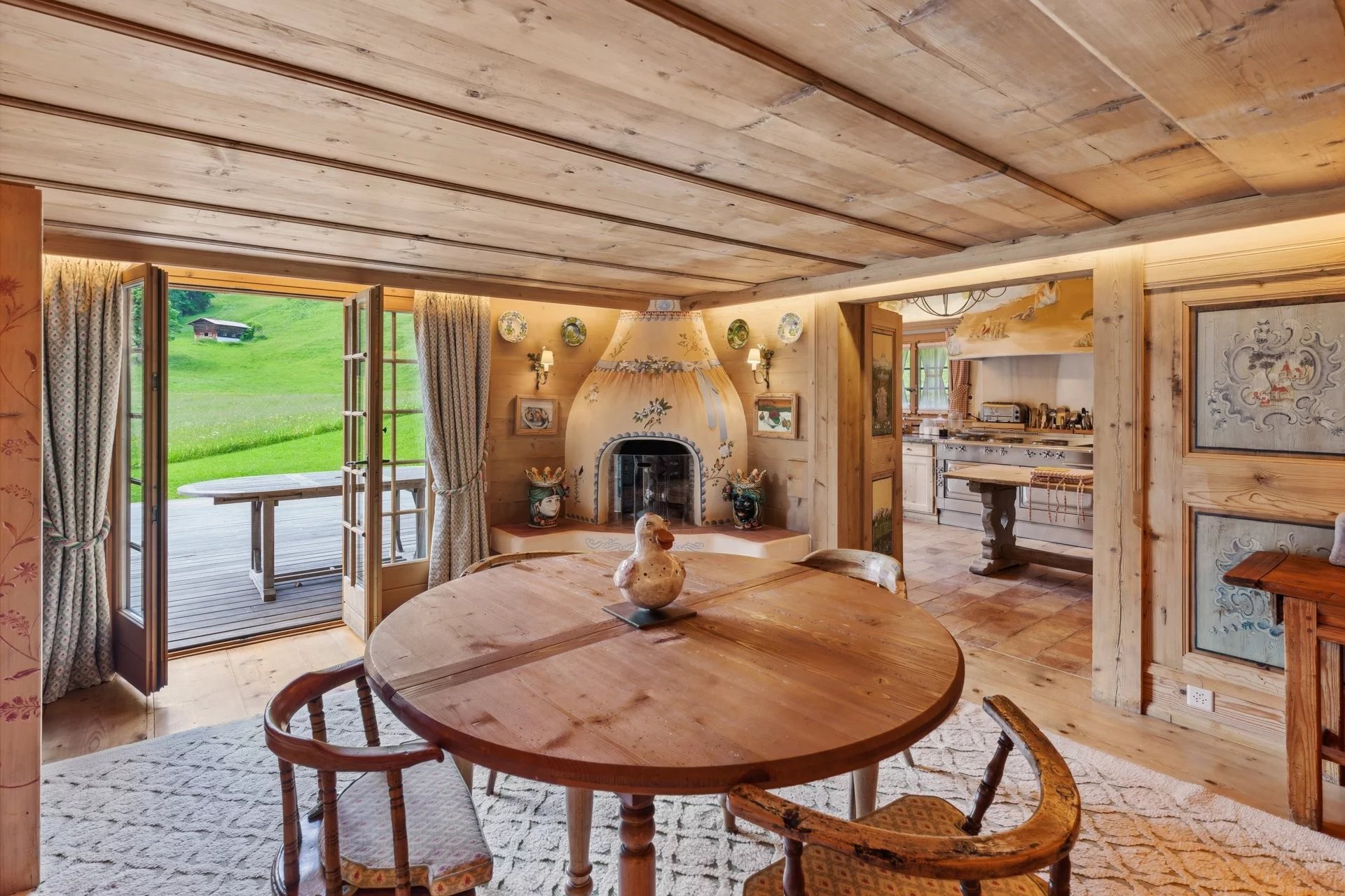 Traditional alpine chalet