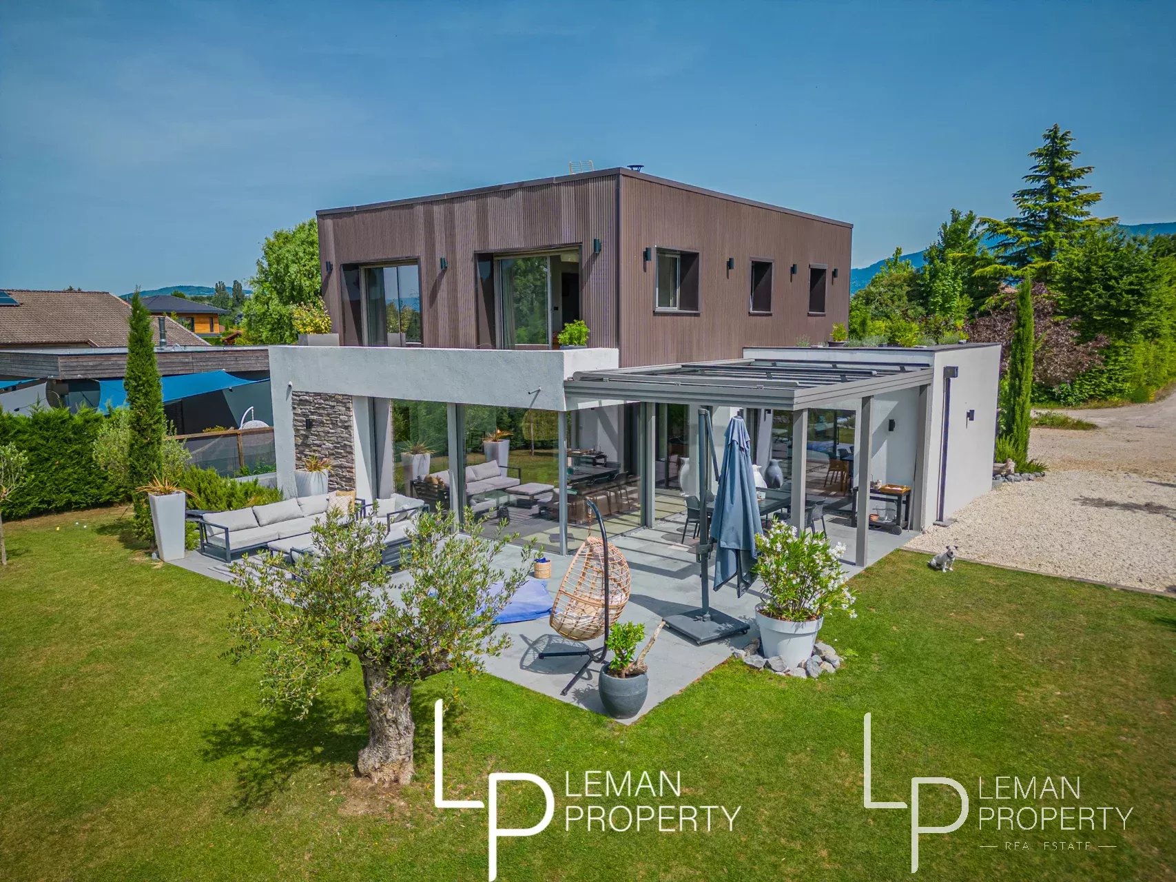 Sublime maison moderne dans un cadre exceptionnel