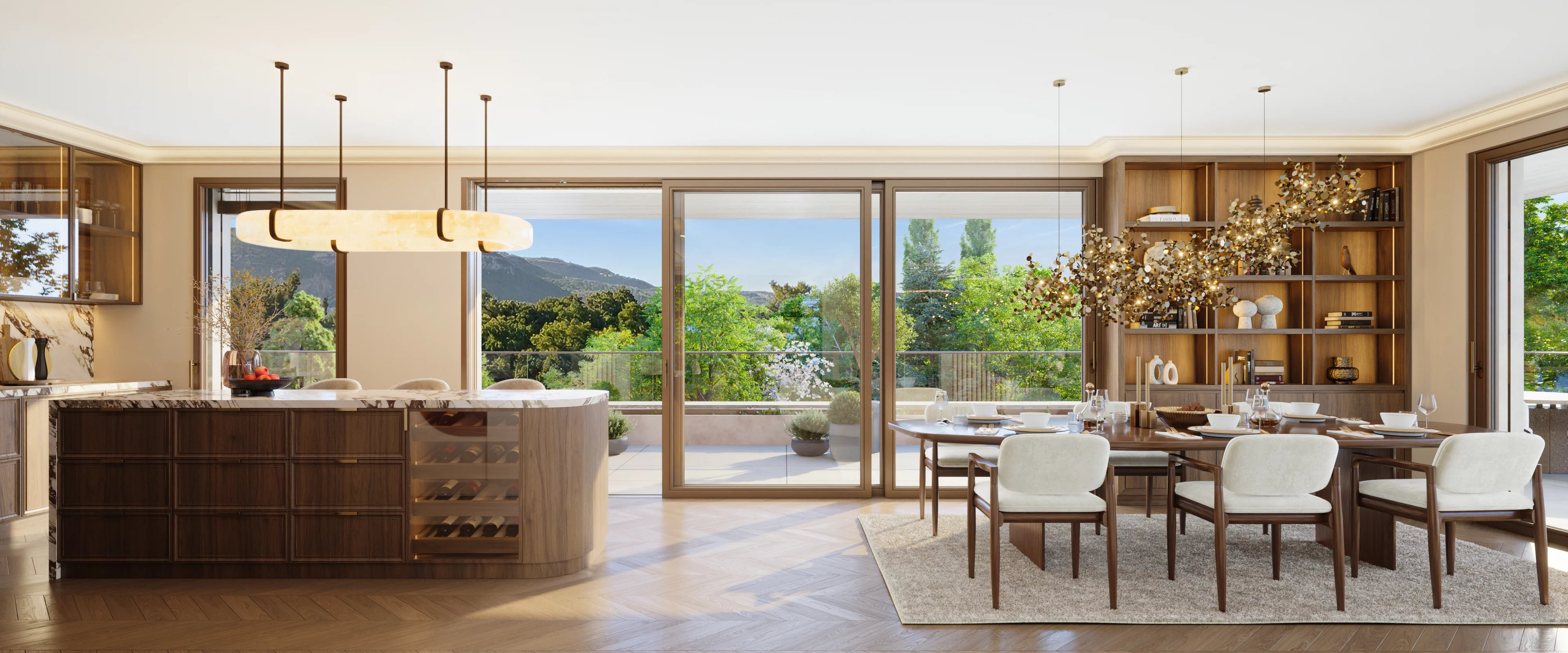 Exclusive penthouse within a private residence
