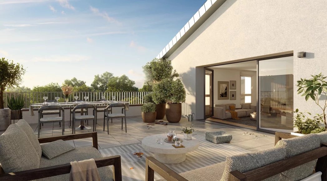 Magifique T4 au dernier étages avec terrasse de 100m2 - Photo 3