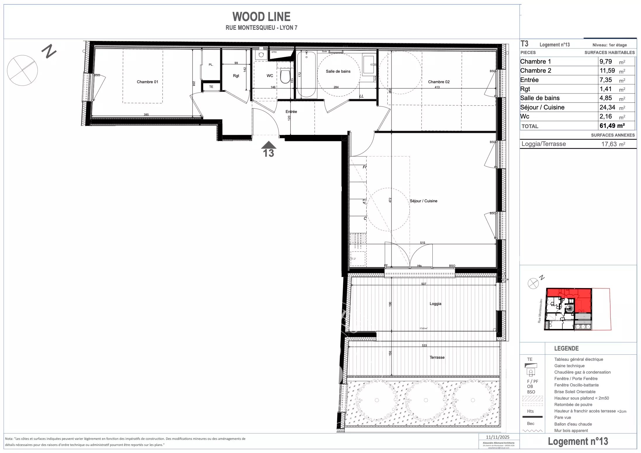 Appartement Lyon 69007  -  ref 86750563 (picture 1)