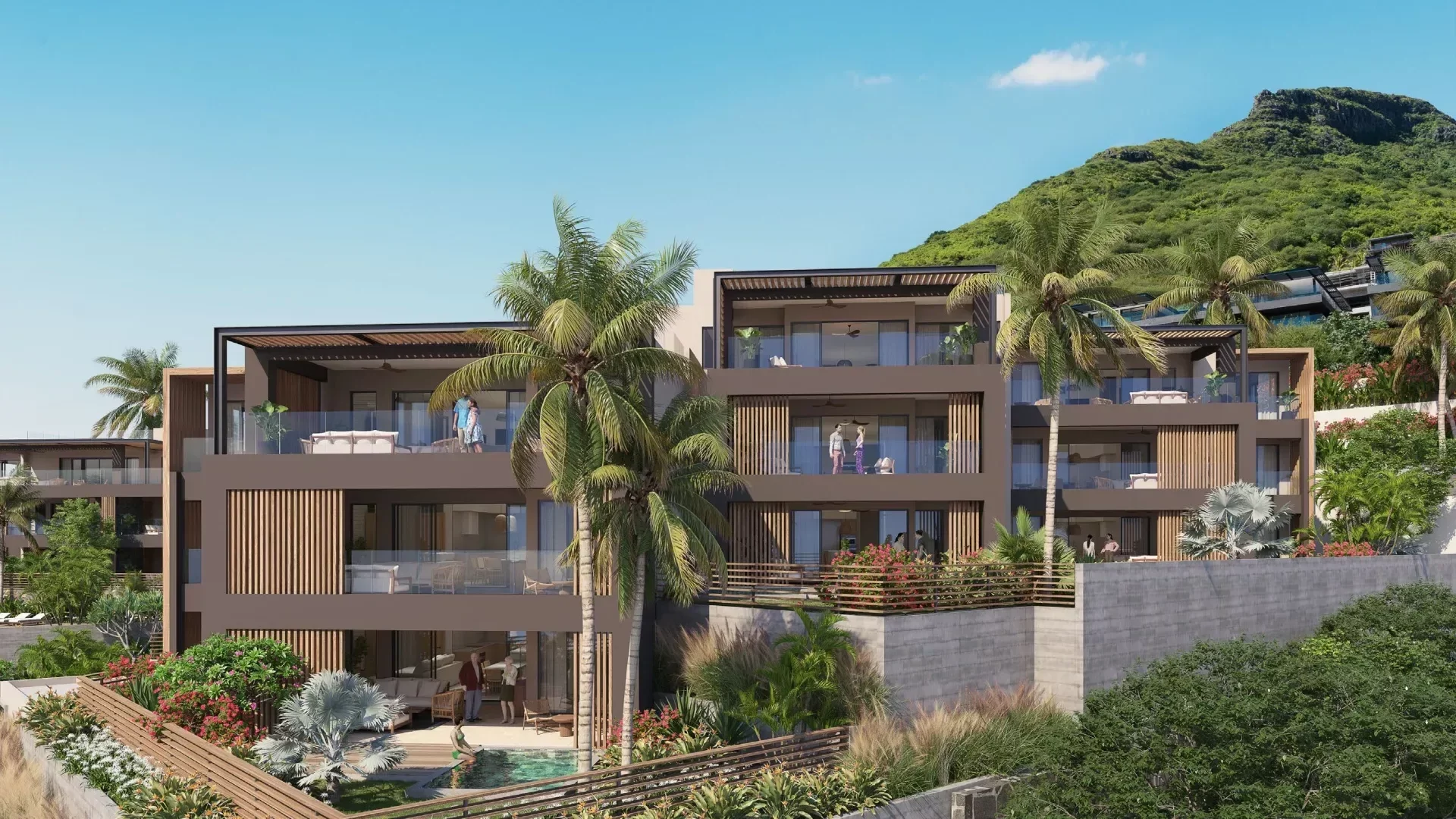 Luxury apartment in Tamarin with sea view and close to shops - photo 3