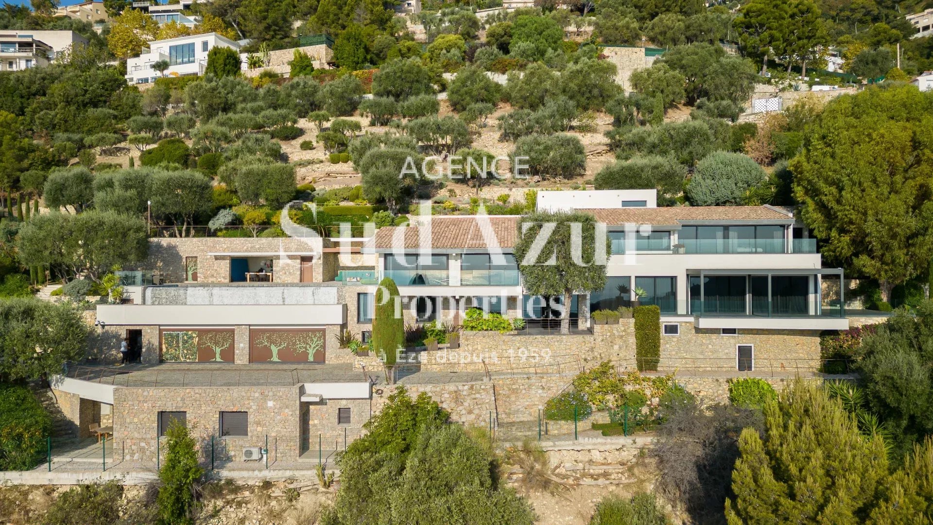 Èze – Exceptional contemporary villa at the gates of Monaco