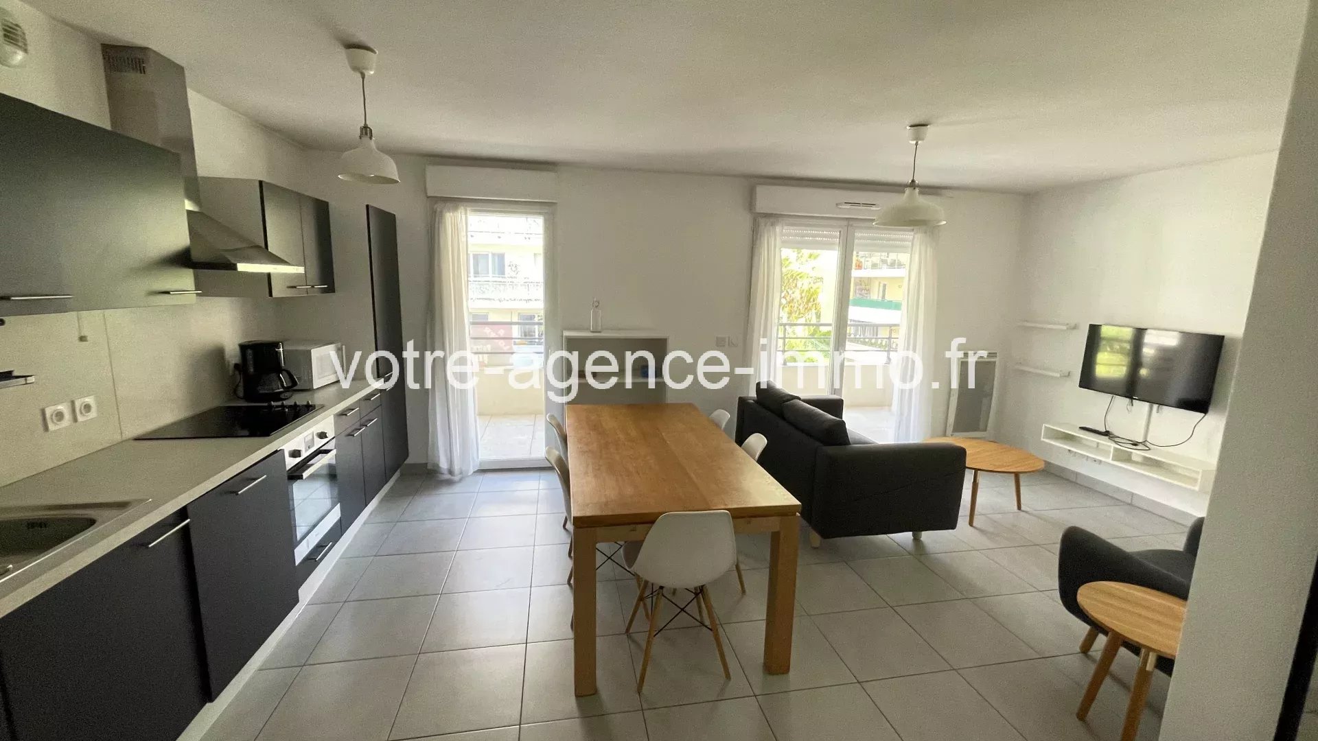 Nice – Ste Marguerite -3p de 60 m² avec terrasse et garage