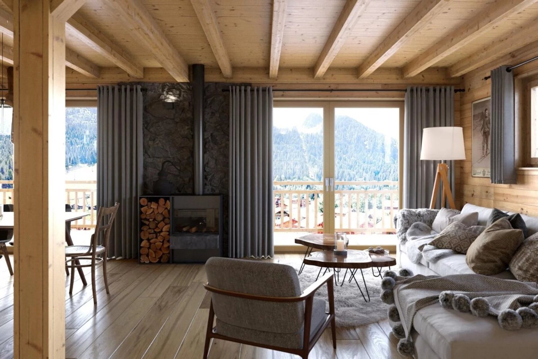 Photo of CHÂTEL - 1 bedroom + bunk room ski in ski out apartment in Châtel