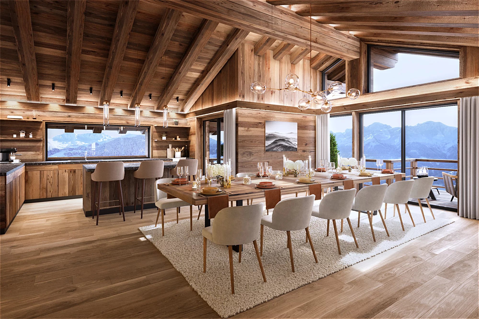 Außergewöhnliches Chalet zum Bau