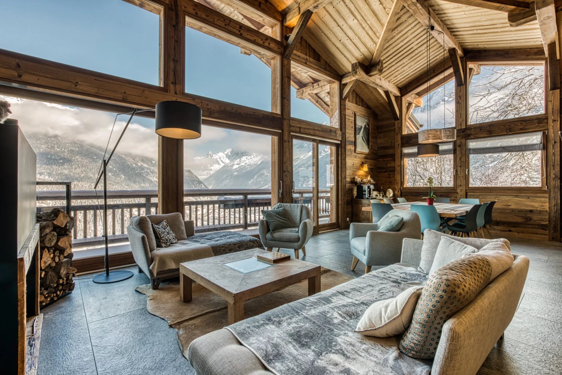 Ein außergewöhnliches Chalet direkt an der Piste