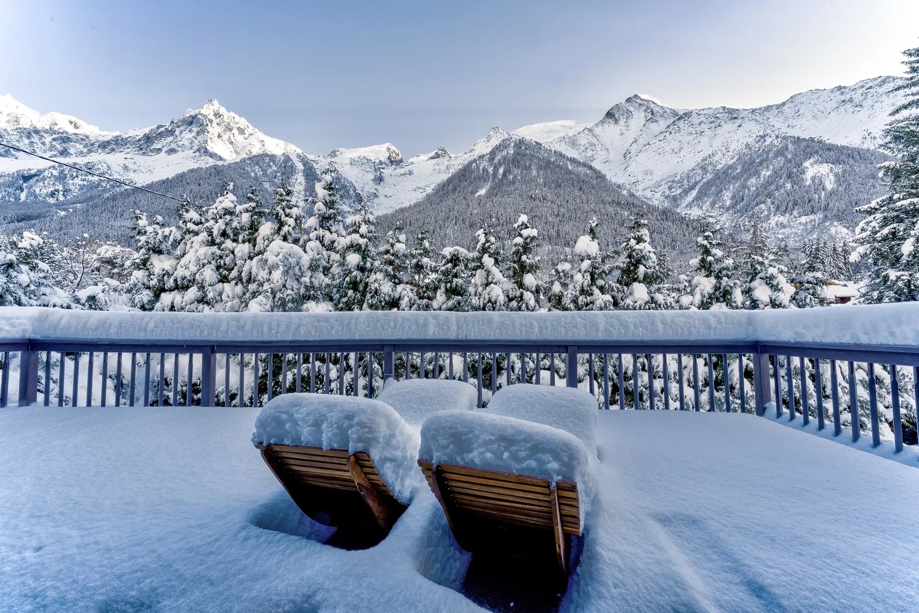 Photo of LES HOUCHES - Homely 5 bedroom chalet on a large plot with building potential