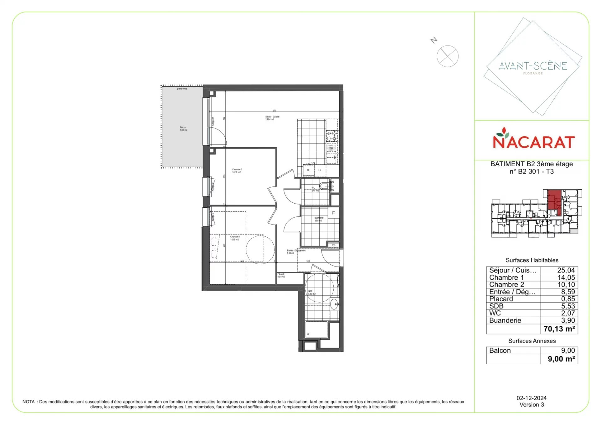 Vente Appartement 