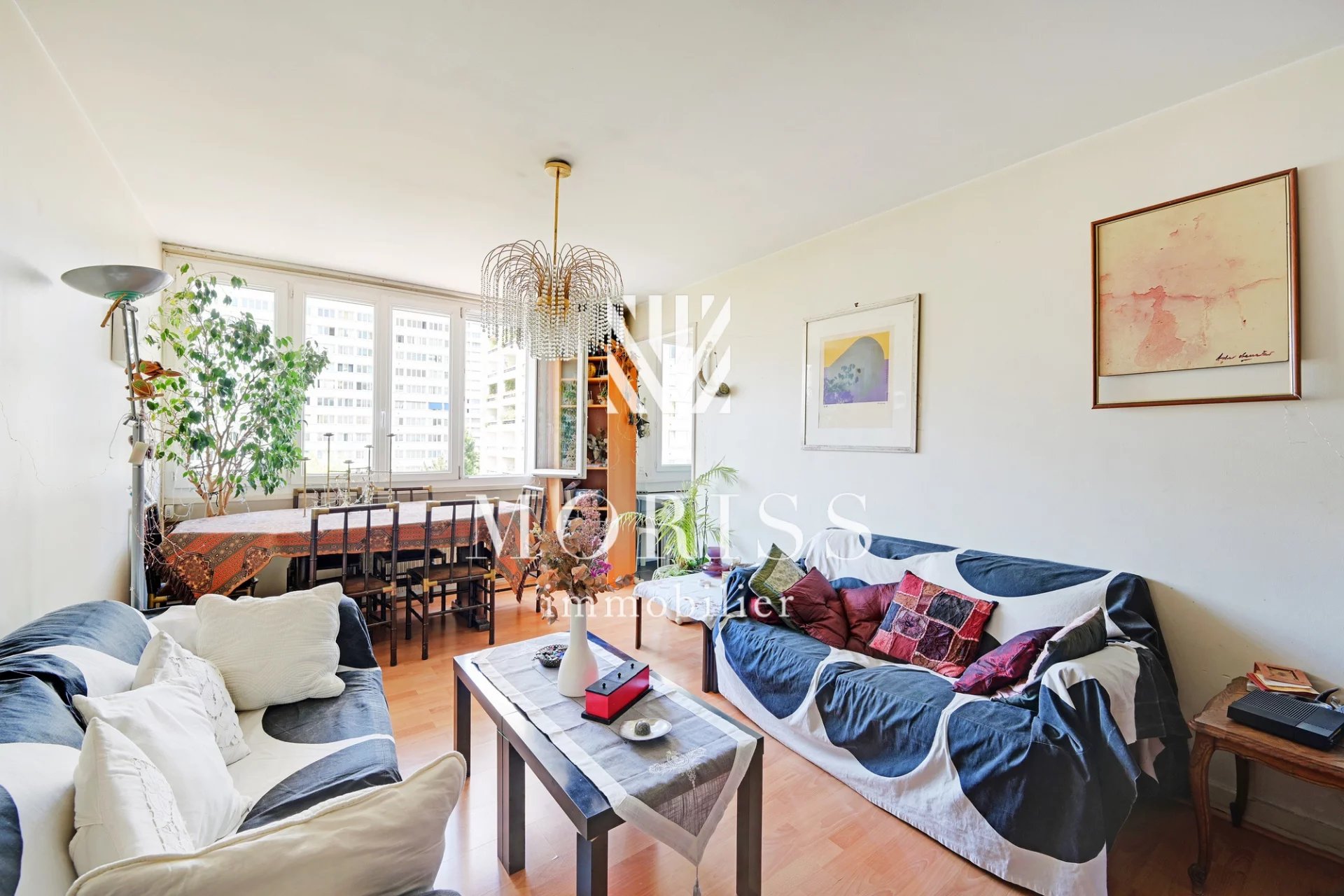 75014 Paris - Appartement 3 pièces – 71 m² – Traversant, lumineu - Image Array