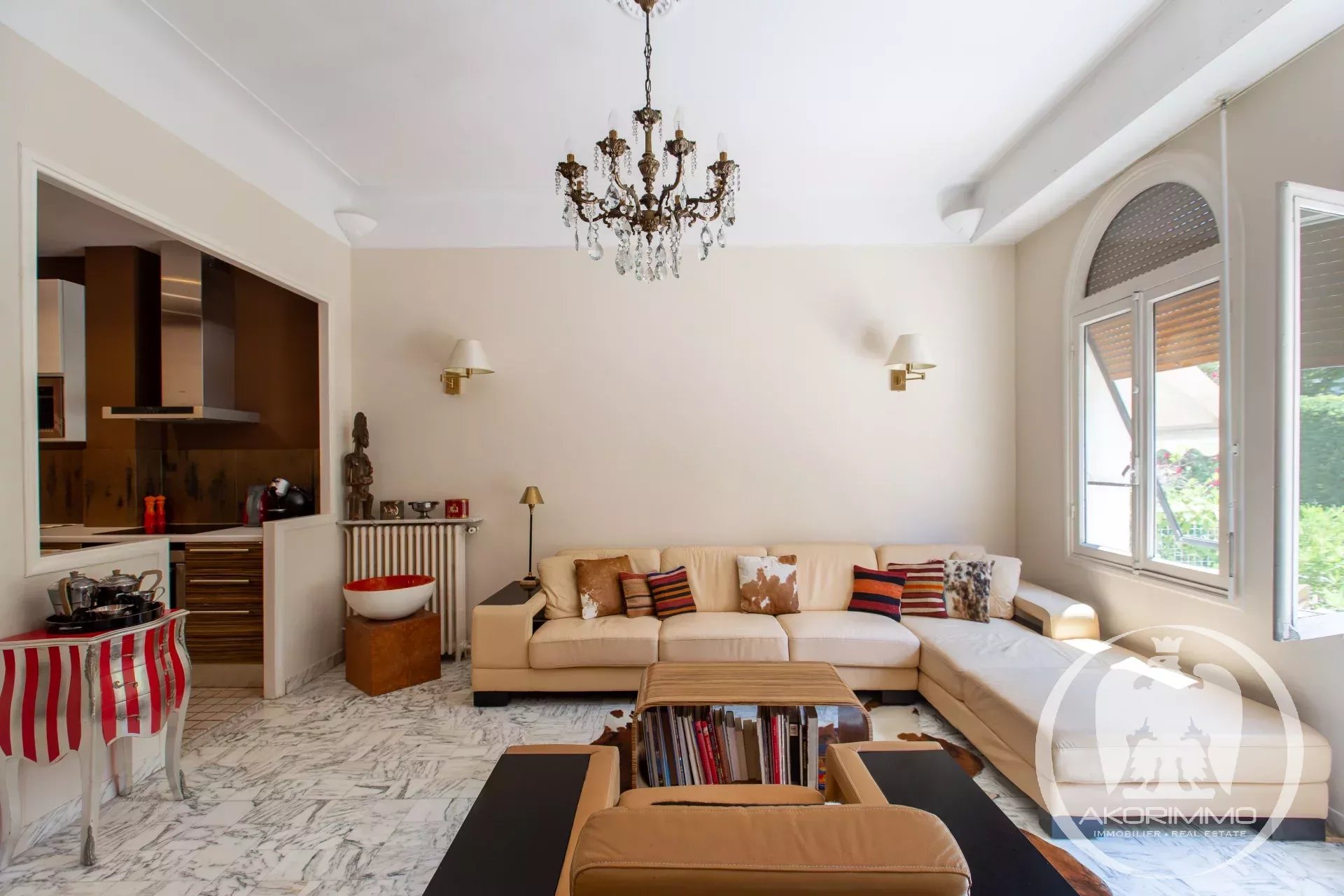 Nice Bas Cimiez, villa jumelée avec terrasse et jardin
