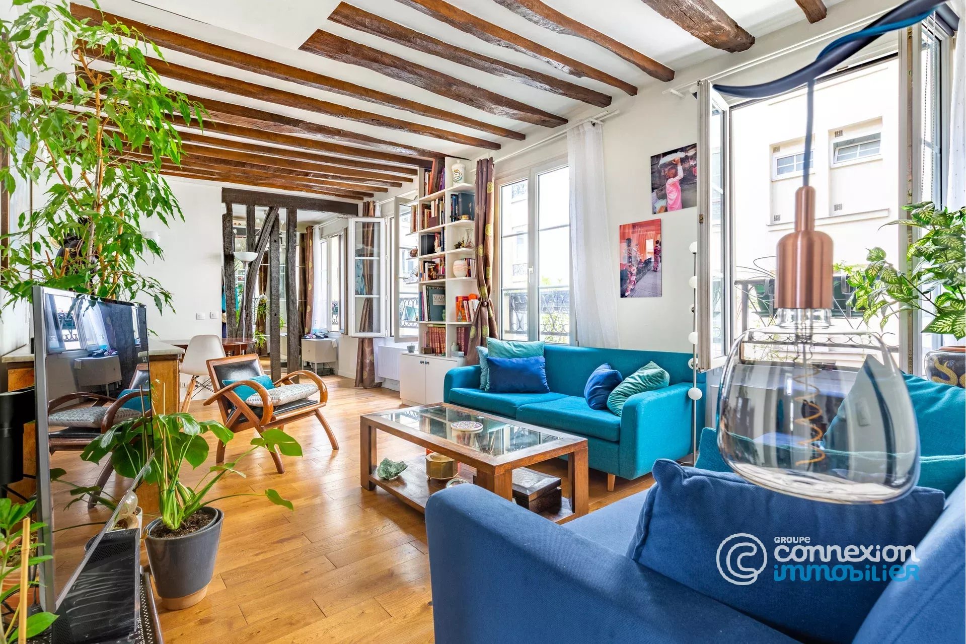 Appartement lumineux sur cour
