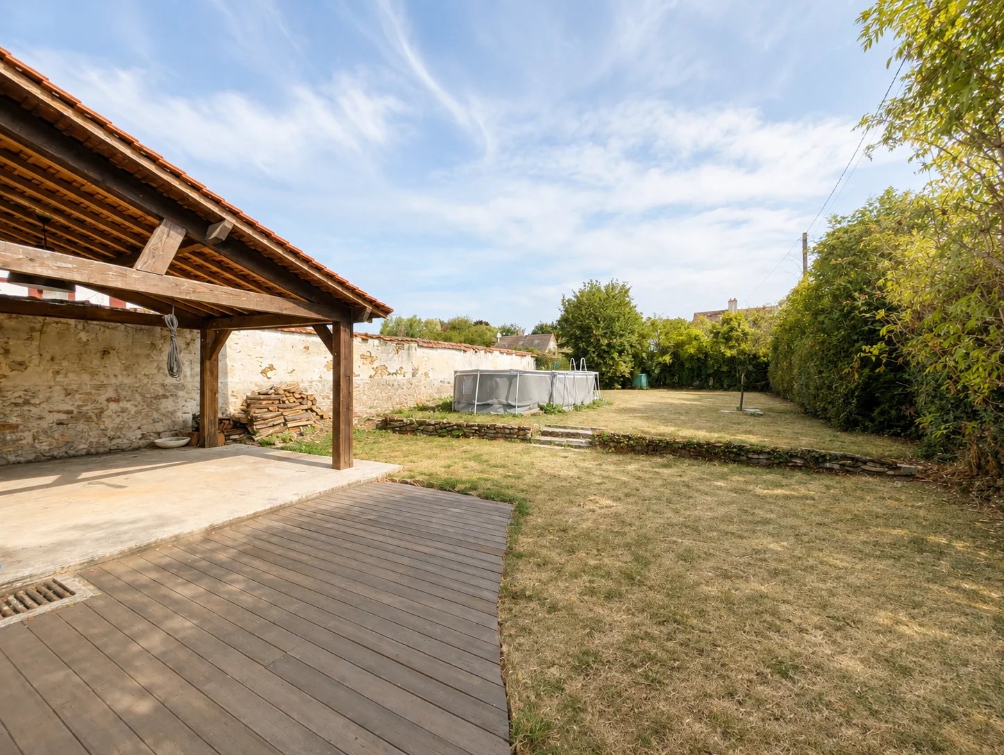 Ref 2280 – Stone Briard Longère • 3 bedrooms + garage and outbuilding