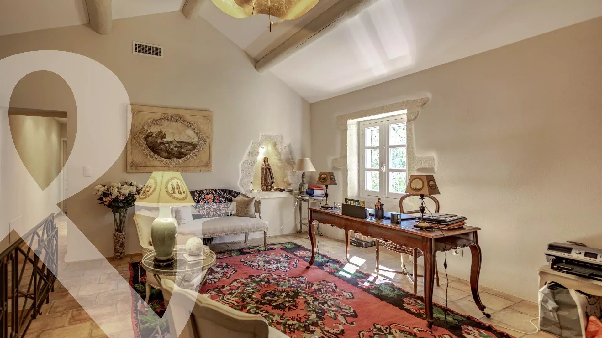 MAGNIFIQUE VUE SUR LES BAUX DE PROVENCE