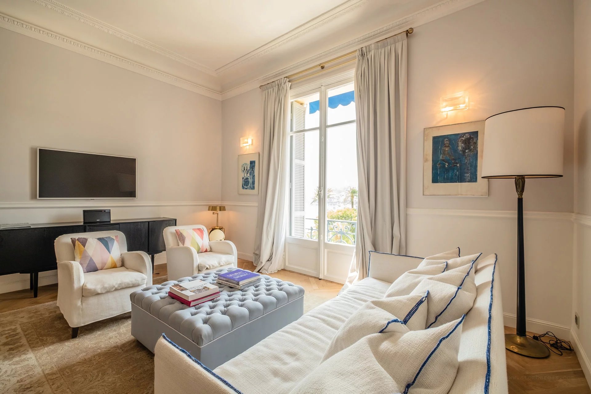 Appartement élégant dans la résidence historique Bristol, Beaulieu-sur-Mer