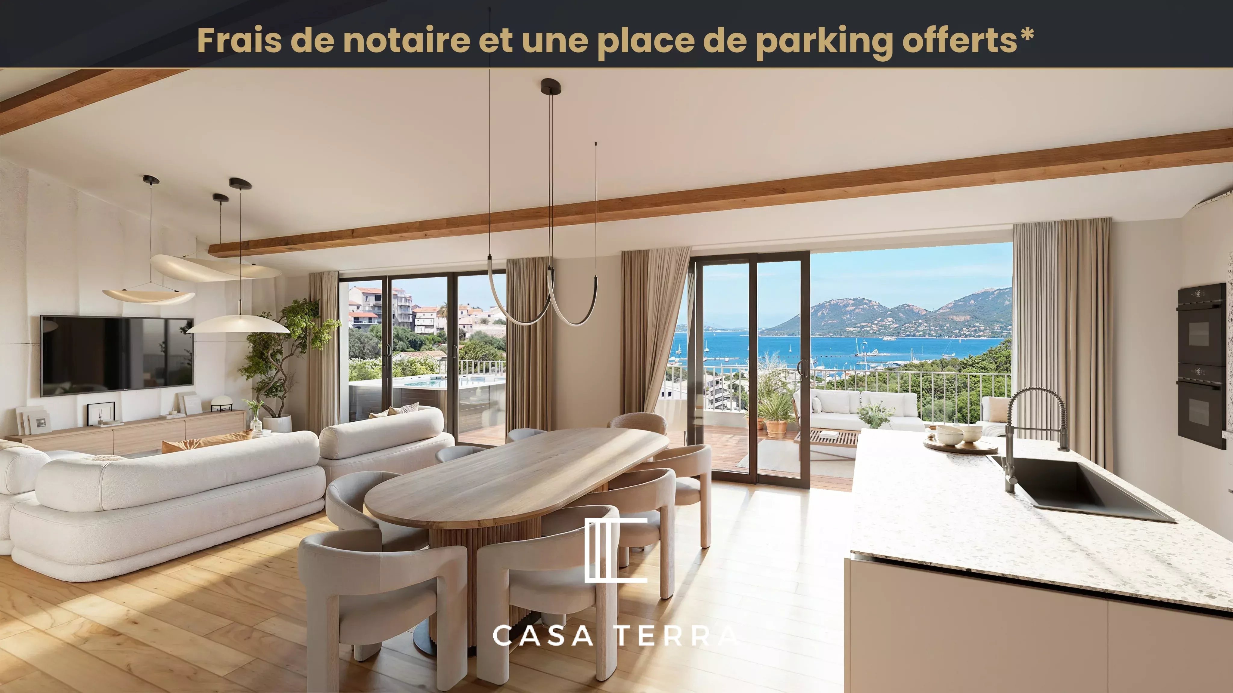 SANTA CATALINA - Penthouse de 4 pièces avec vue mer / Porto-Vecchio Centre - Photo 4