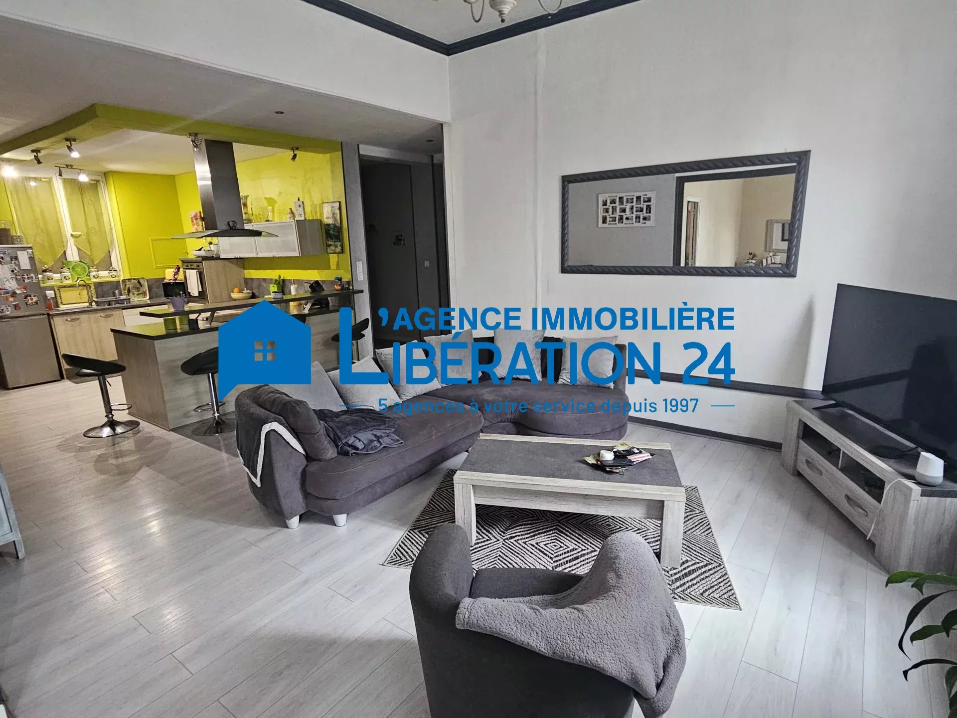 Rue Gambetta - T5 rénové 128m²