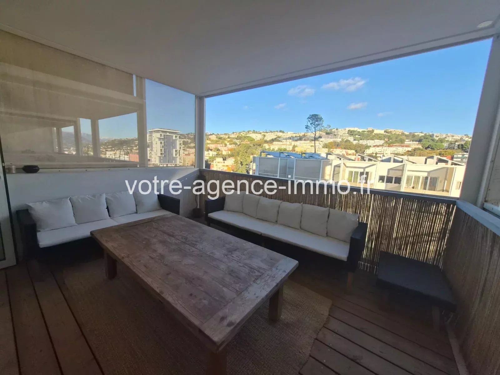 Nice ouest quartier Meridia, beau 3 pièces meublé