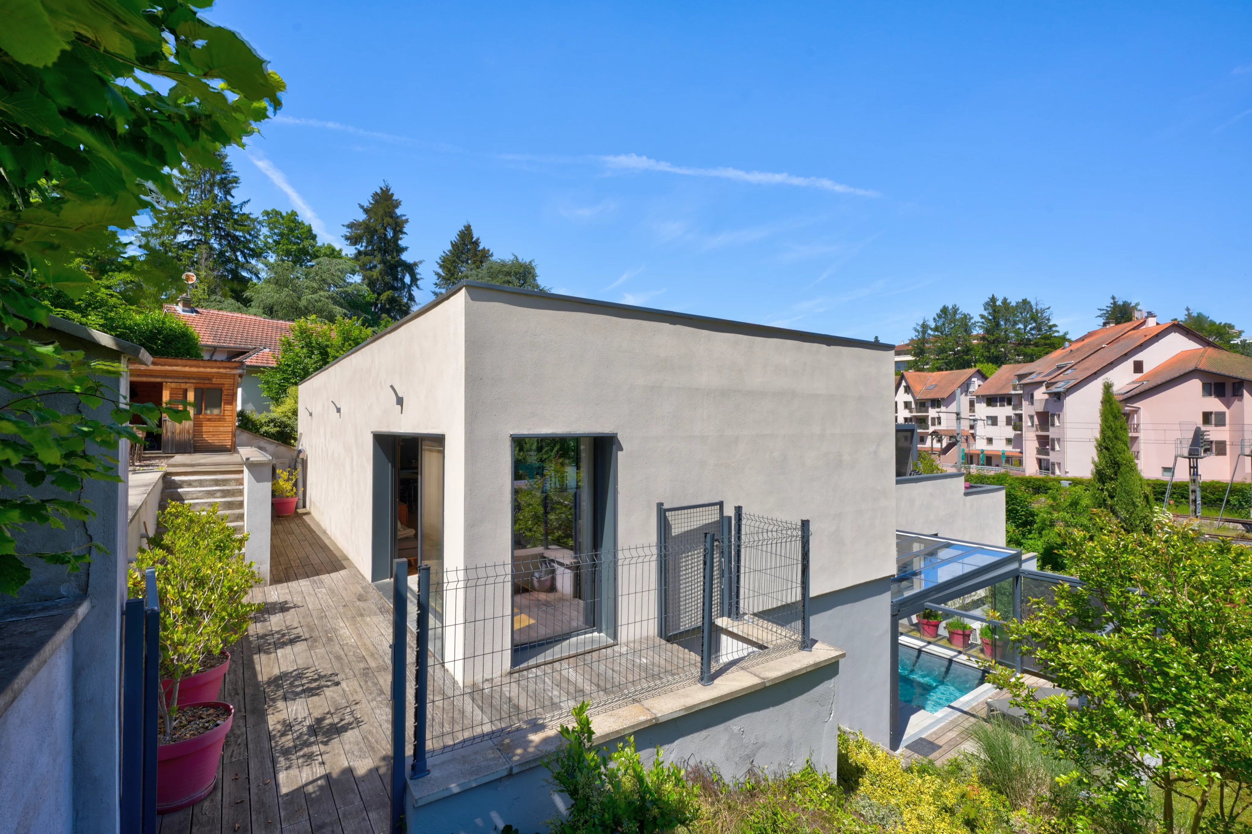 Charbonnières-les-bains Centre, maison 7pièces avec piscine — photo 5
