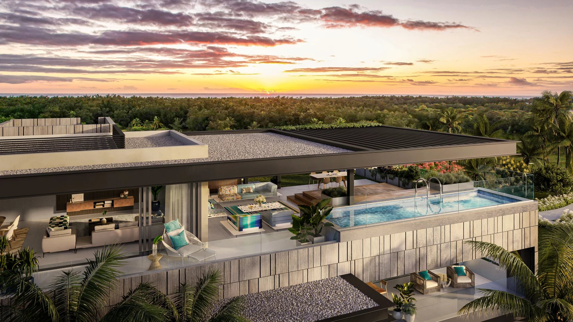 Sale Penthouse Grand Baie Mont Choisy