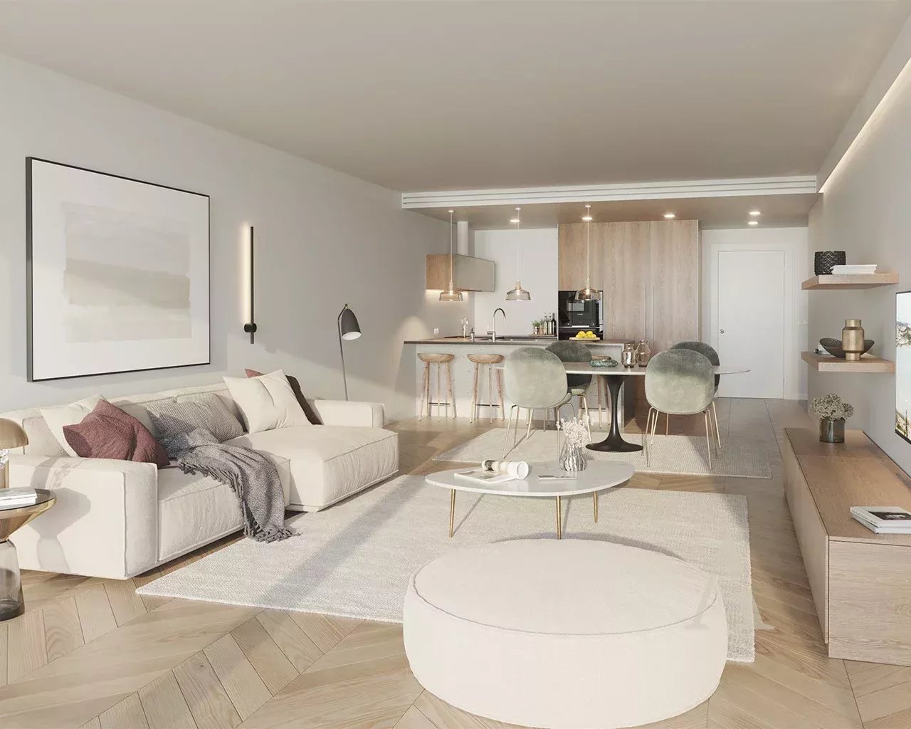 Deluxe 2-Bedroom Waterfront Apartment