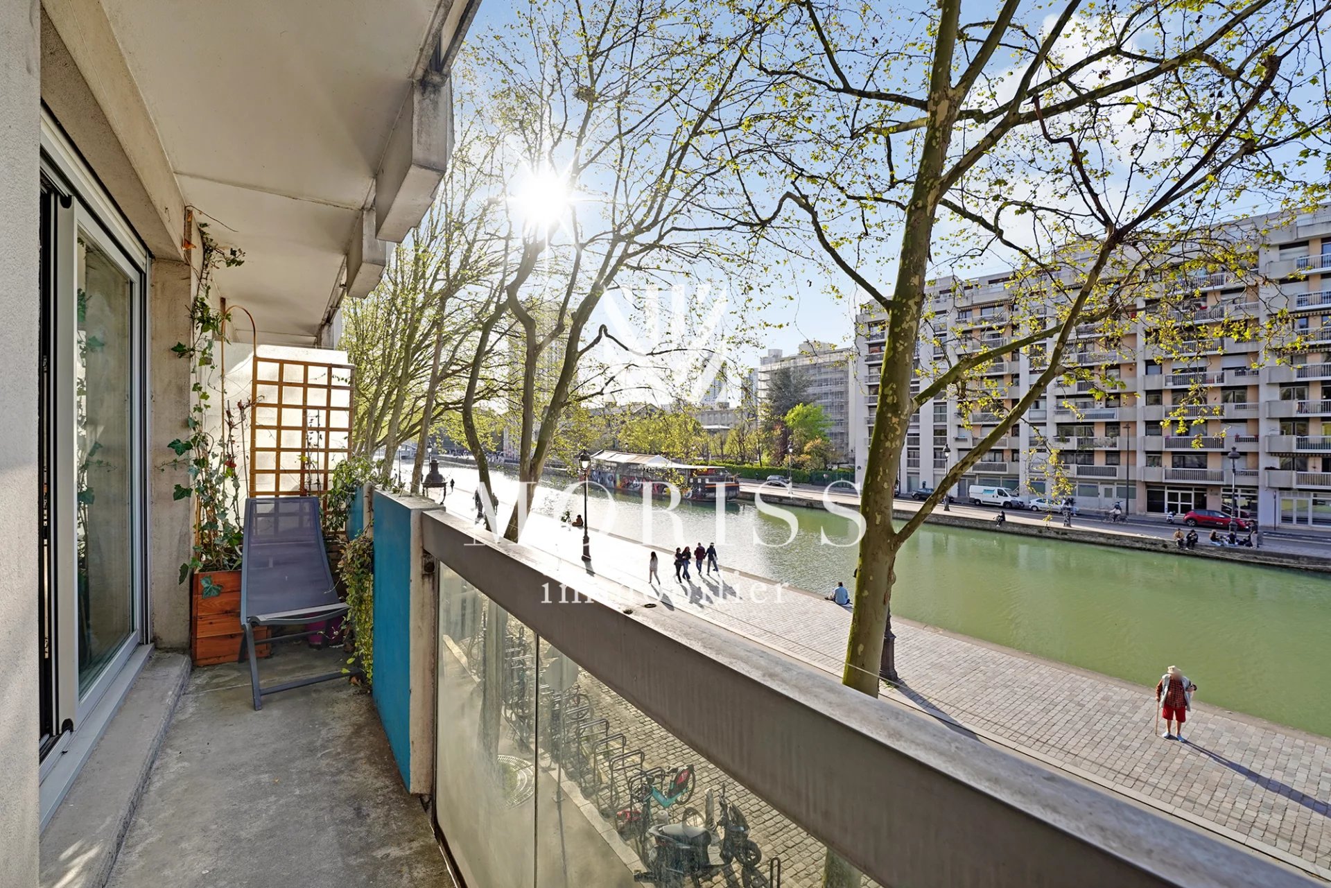 VENTE - APPARTEMENT 4 PIECES - PARIS 19 - QUAI DE LA MARNE - Image Array