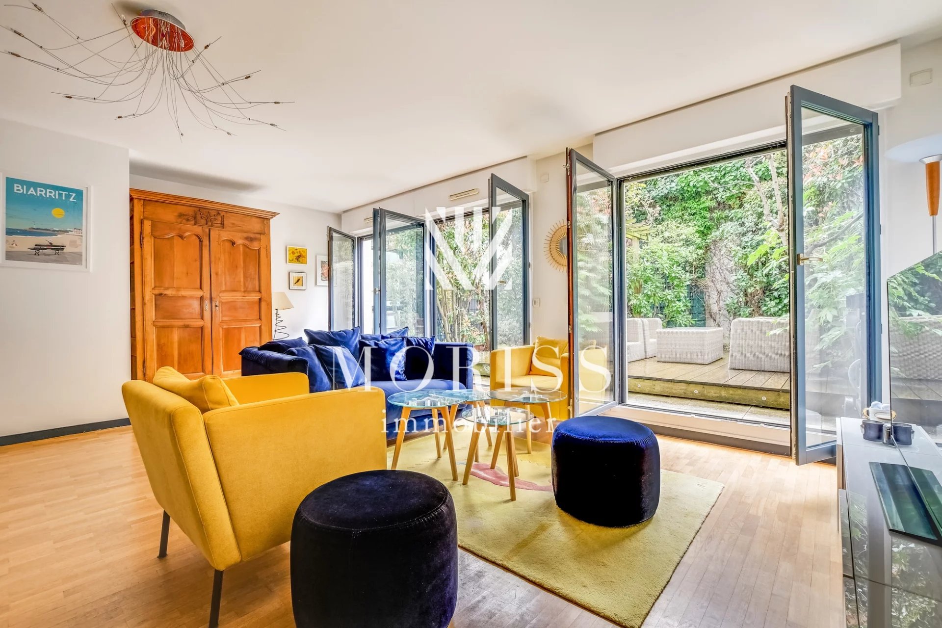 DUPLEX FAMILIALE BOULOGNE NORD - JARDIN PLEIN SUD - Image Array