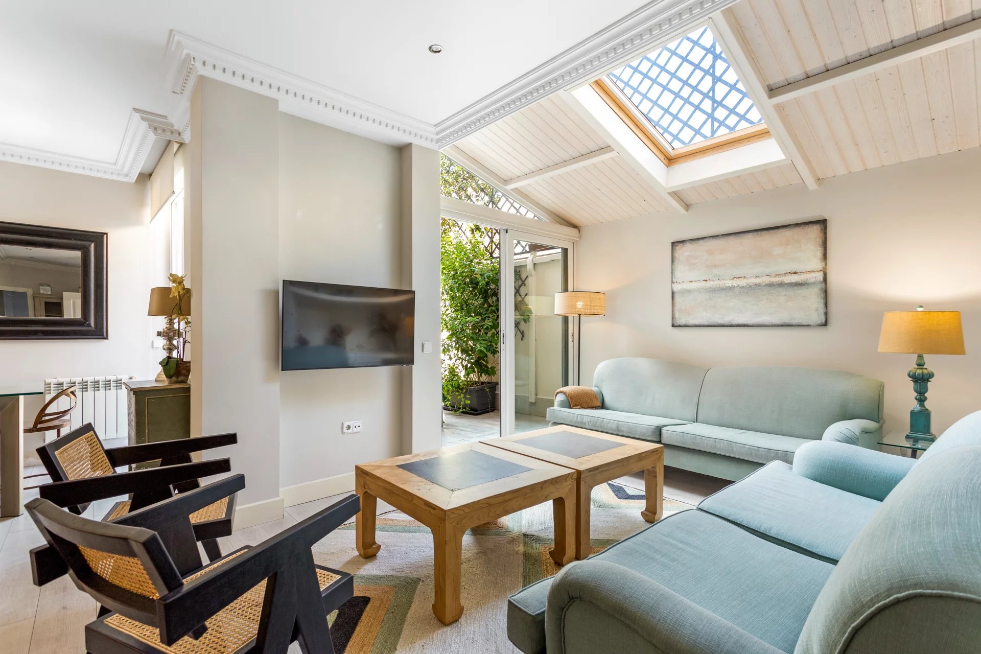 Un oasis dans la prestigieuse rue Lagasca