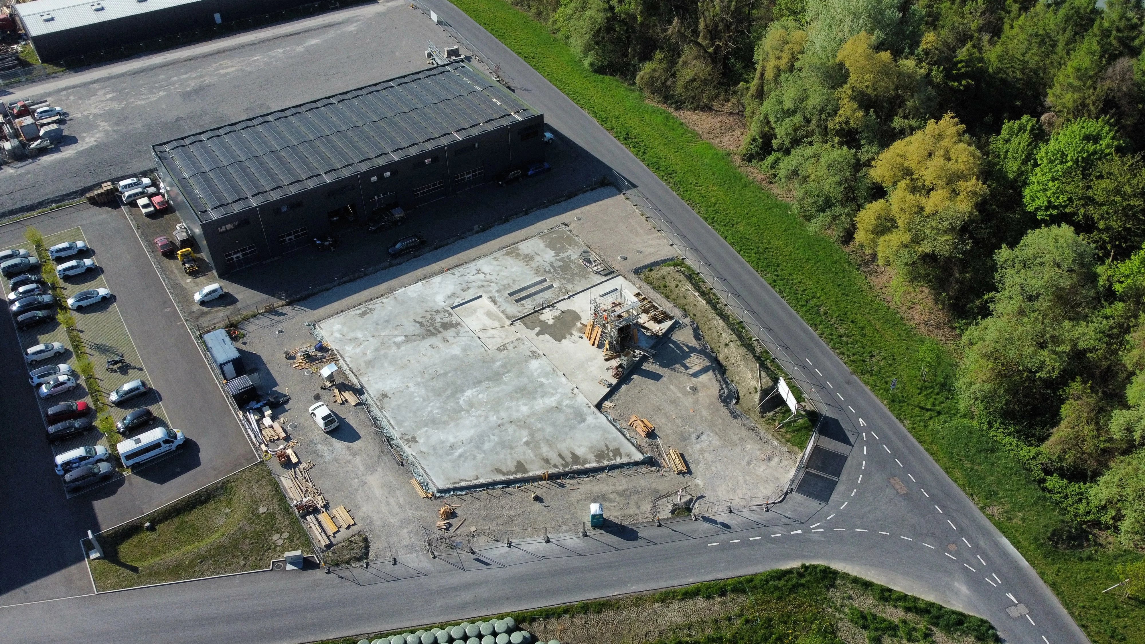 Chantier ouvert - Espace de bureau moderne