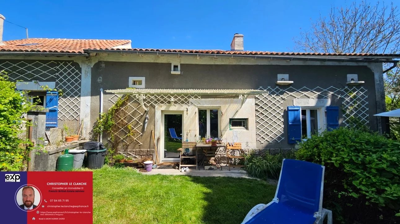 Superbe maison de campagne au calme, 72 m² habitables au rez de chaussée, 60 m² à finir d'aménager à l'étage, 3023 m² de terrain.