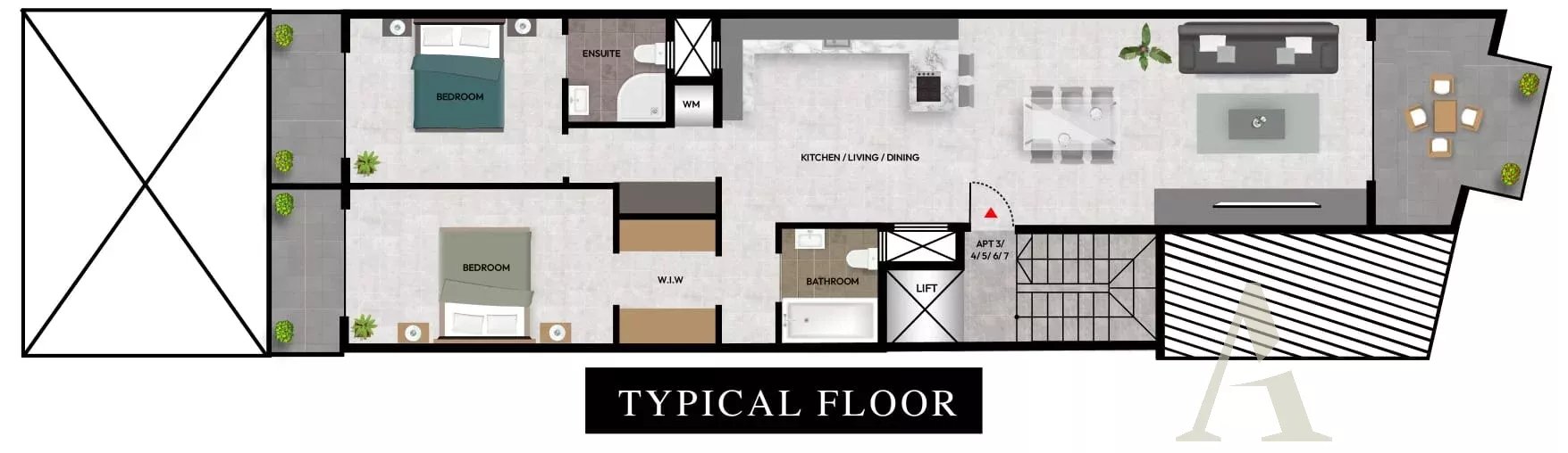 Sleek Modern Apartment in Vibrant Sliema