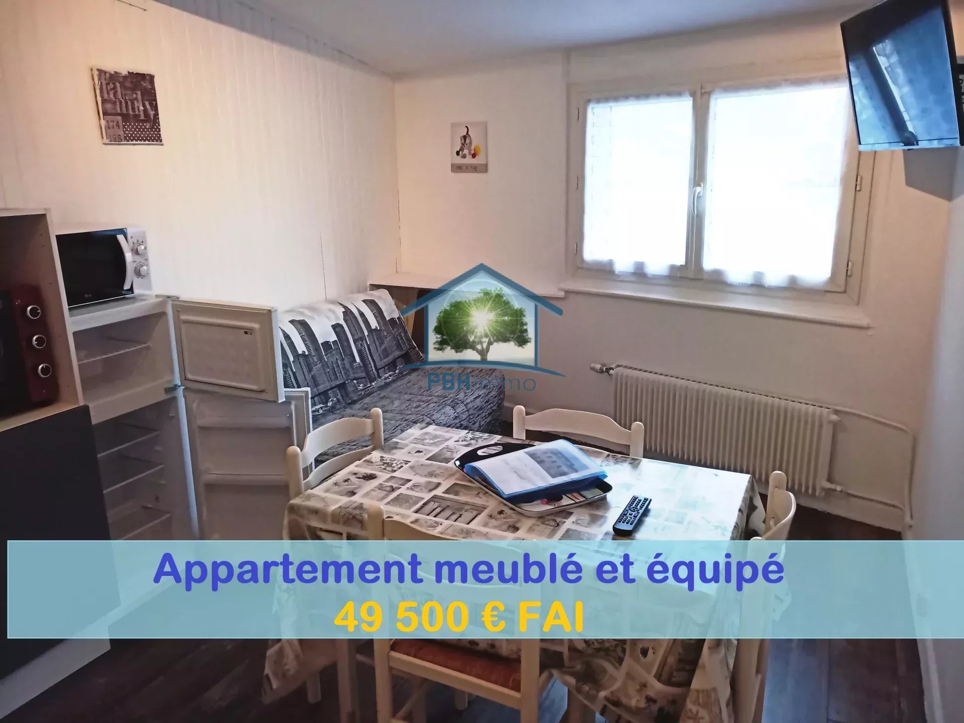Appartement F1 au centre ville de LA BOURBOULE