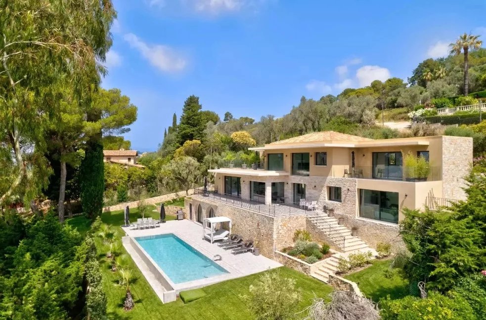 VILLA MAISON PROPRIETE MOUGINS VUE MER