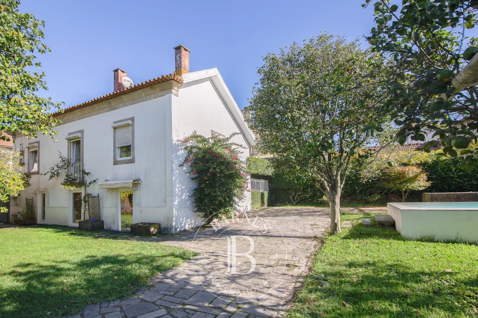 Villa with garden and pool