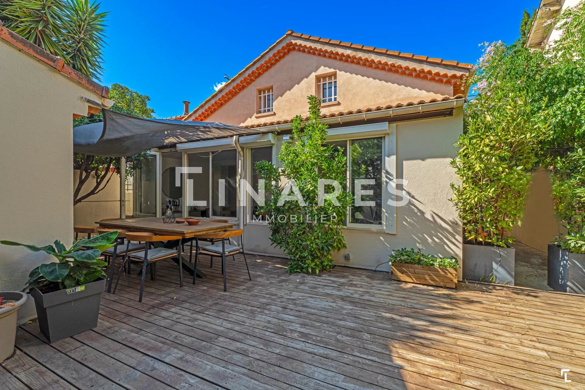 DOLCE VITA  -  Maison T4 de 102 m2 + Dépendance de 14 m2 + jardin - 13009
