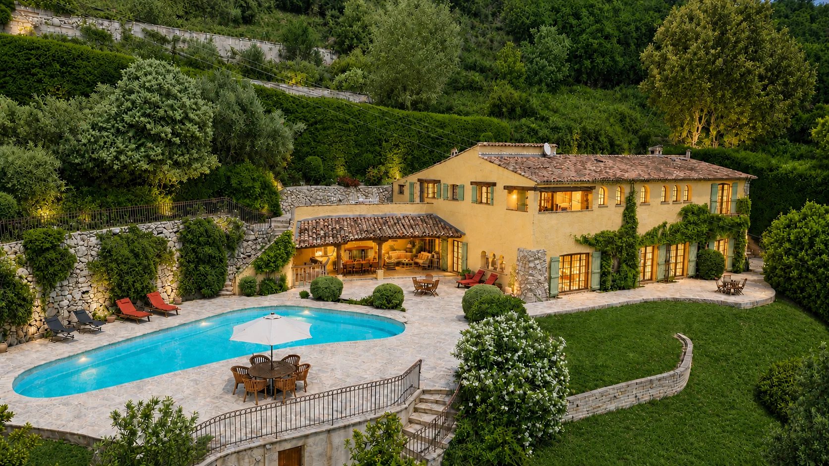 Image of Villa - 6 Bedrooms for Sale in Alpes-Maritimes-Vence-France, Image 1
