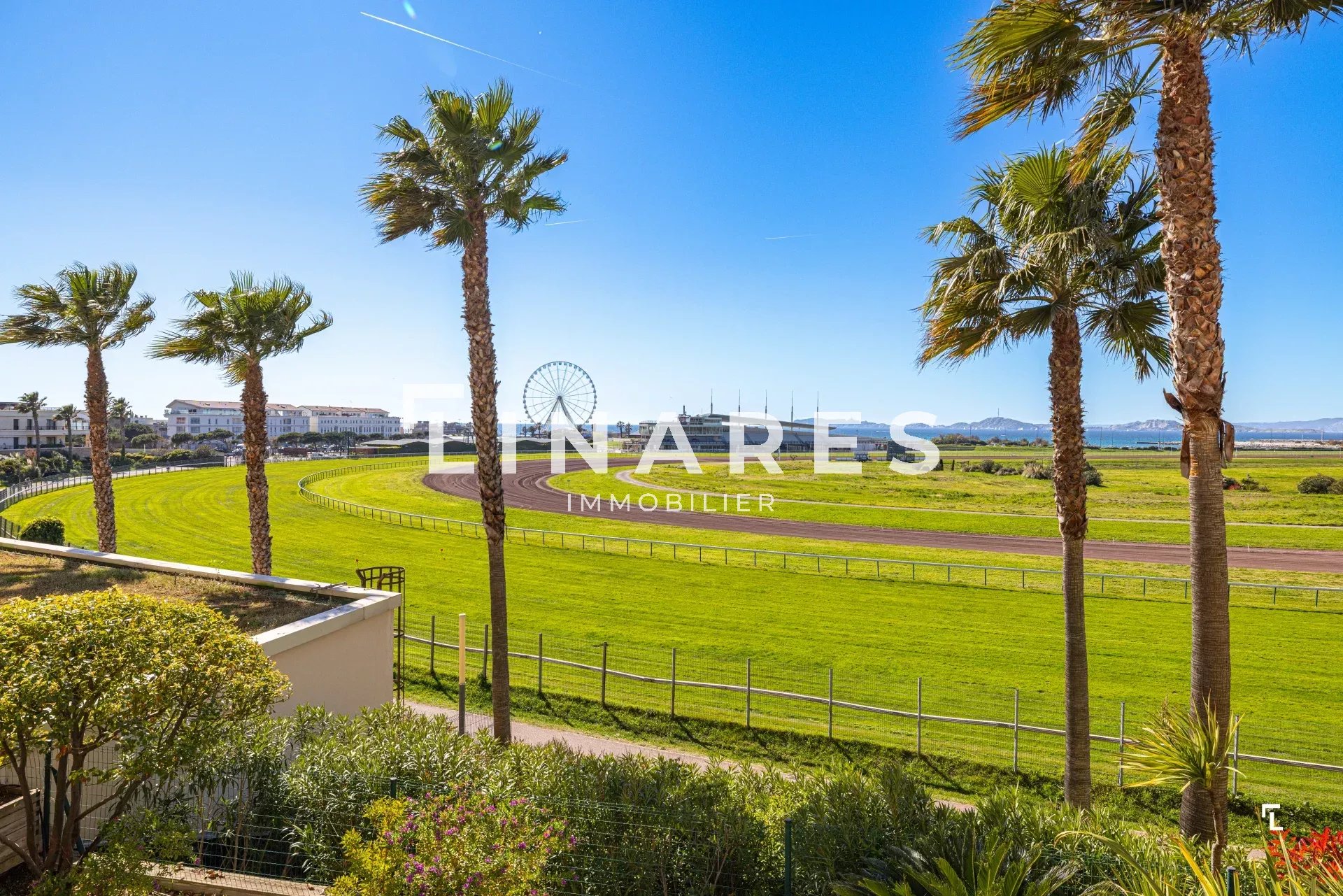 CALIFORNIA DREAM - Appartement T4 de 123m2 - Vue Mer et golf- Terrasses - Box fermé (sus) - 13008