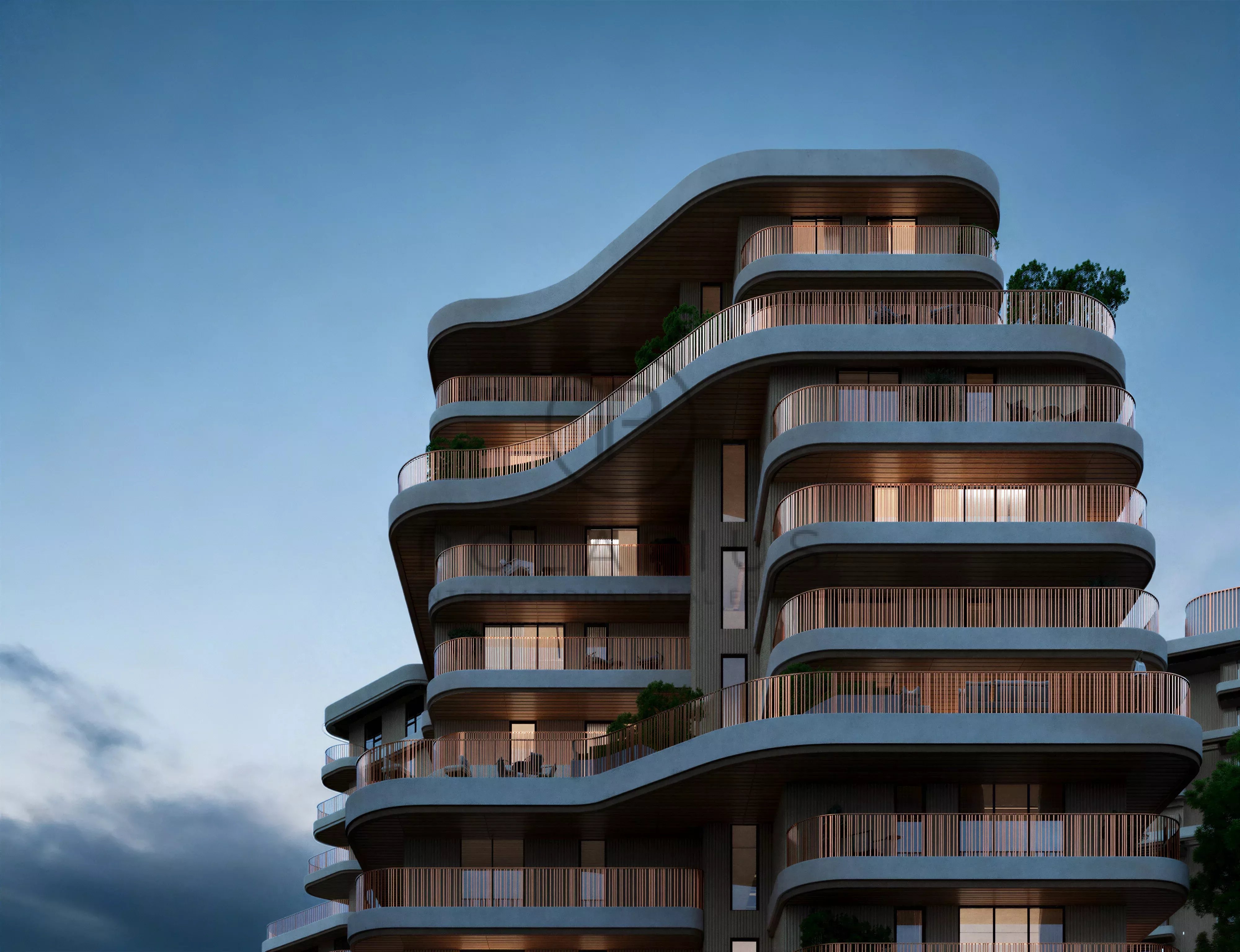 两卧室公寓 - 迪拜 Wilds Residences