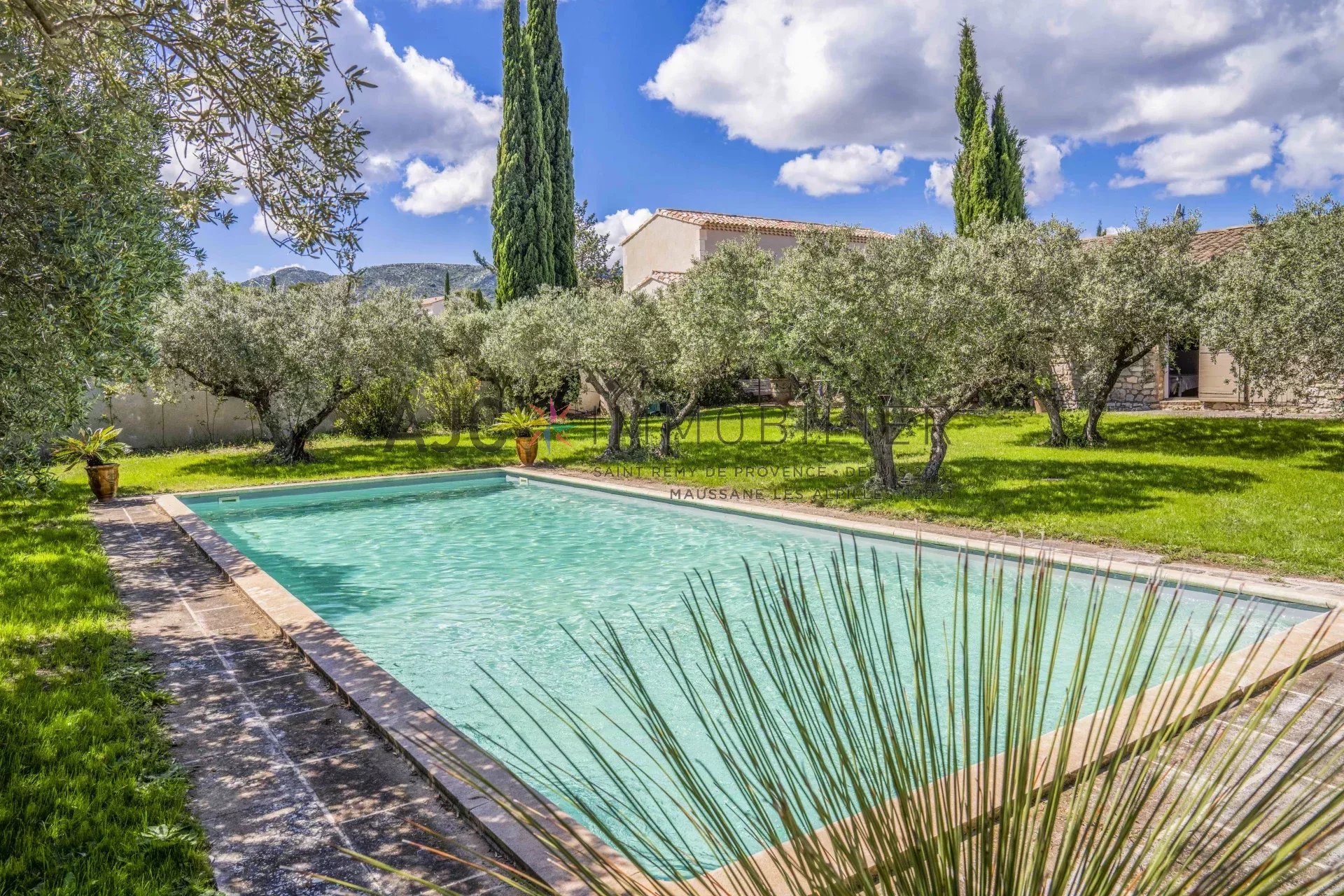 Eygalières — Propriété familiale avec maison d’été indépendante et piscine