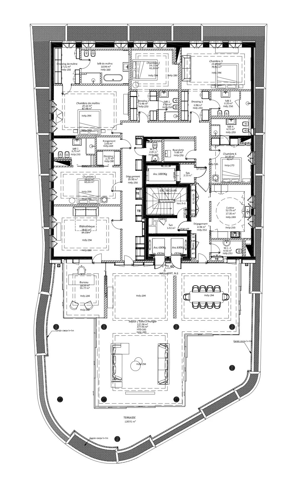 PETITE AFRIQUE - Appartement luxueux en étage entier